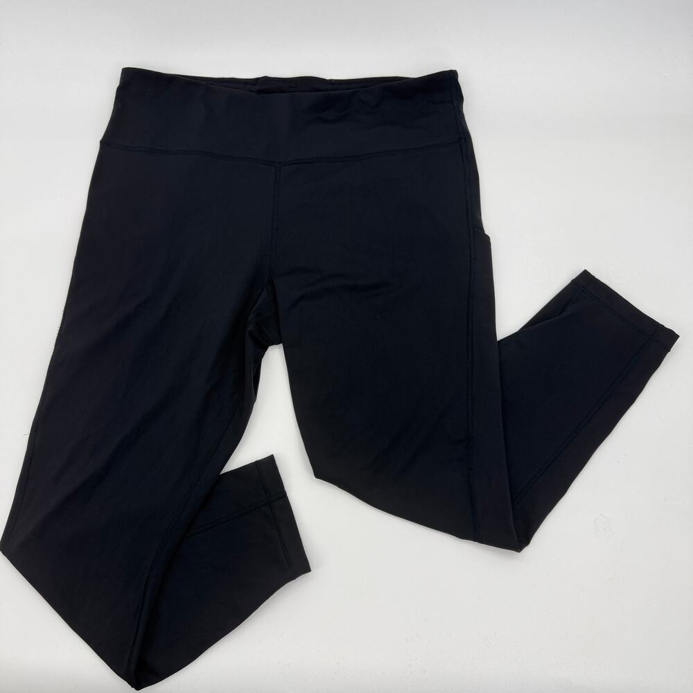 ATHLETA Ultimate Stash Pocket 7/8 Legging Womens Size XL High Waist Black - Picture 1 of 7